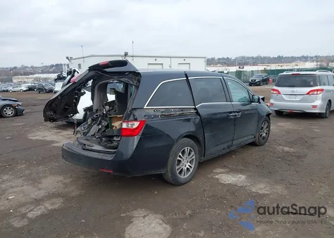 2011 Honda Odyssey Ex from USA, damaged, VIN 5FNRL5H4XBB037645